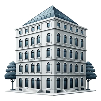 detailed architectural drawing sticker