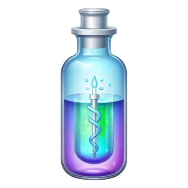 medical serum sticker