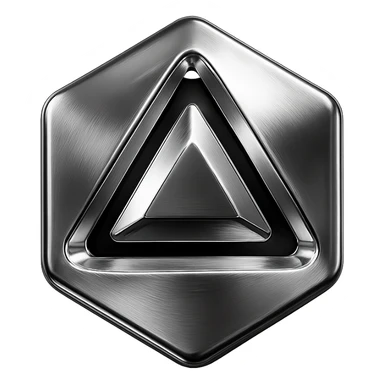 geometric object, futuristic sticker