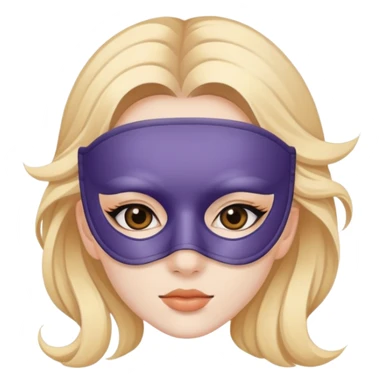aesthetic girl with mask sticker