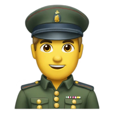 Salut militaire sticker