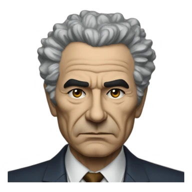 Aldo Moro angry sticker