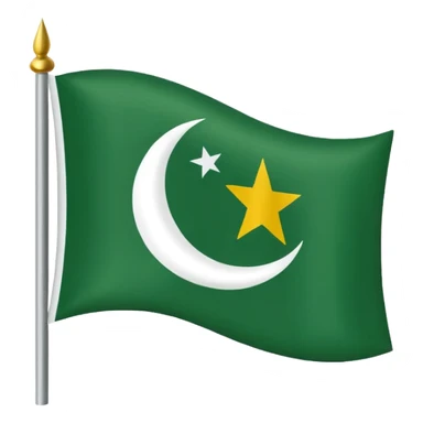 Flag of Azad Kashmir sticker