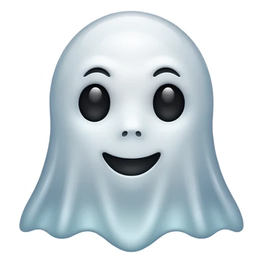 Ghost emoji sticker
