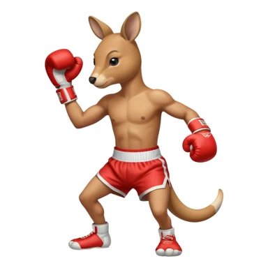 Kangaroo with boxing shorts






 sticker