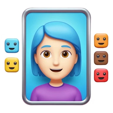 A 3D cartoon movie advertisement poster hanging on a wall, colorful cinematic design, visible border, flat lighting, Memoji-style. sticker