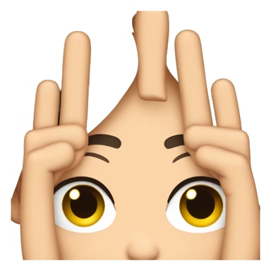 Brunette face palm sticker