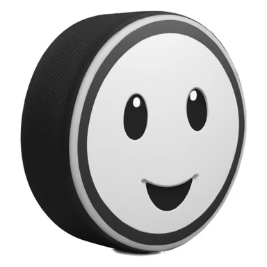 hockey puck sticker