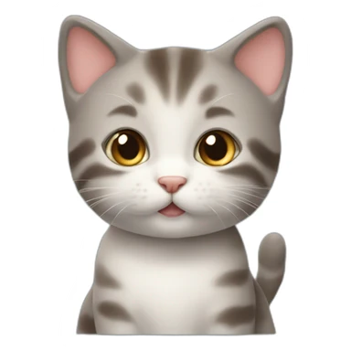 Un petit chat  mignon sticker
