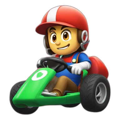 Mariokart sticker