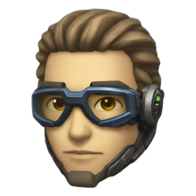 StarCraft 2 Marine  sticker