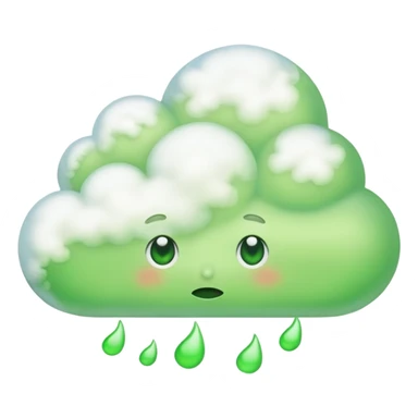 fart green sticker