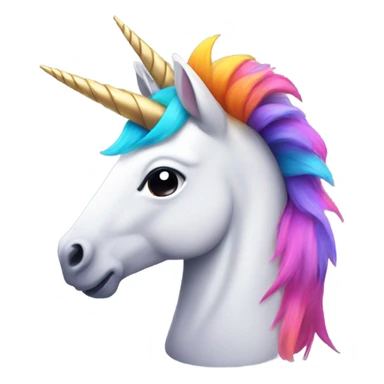 Unicorn with a Mohawk  sticker