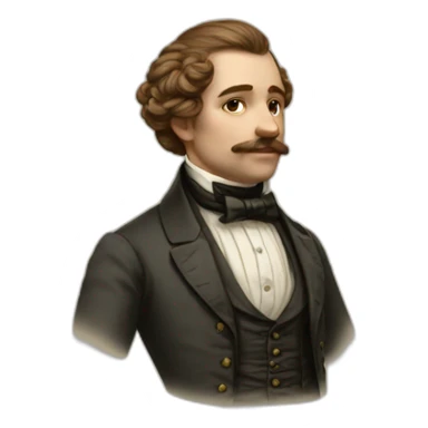 Victorian era sticker