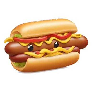 Make a kapybara on the beacheating a hot dog sticker