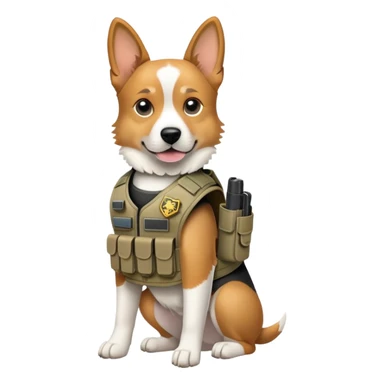 Dog with a Glock  sticker