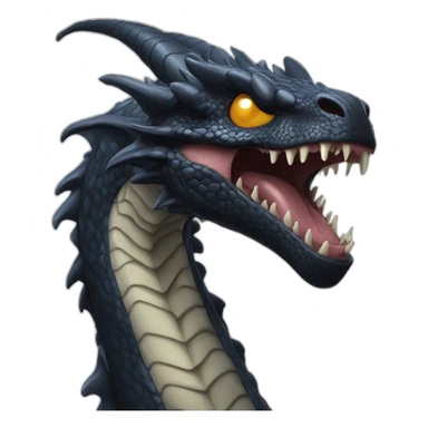 venom symbiot dragon sticker