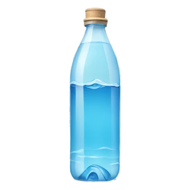 a bottle of water sticker