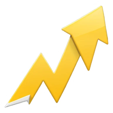 Prompt 11: "You can’t control the economy…"
Graphic: 📉 Downward chart icon (white line, yellow arrow).
Animation: Line graph drops sharply.
Background: Transparent.
 sticker
