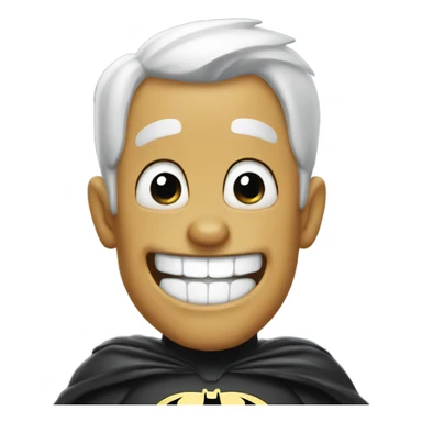 Batman laughing to tears sticker