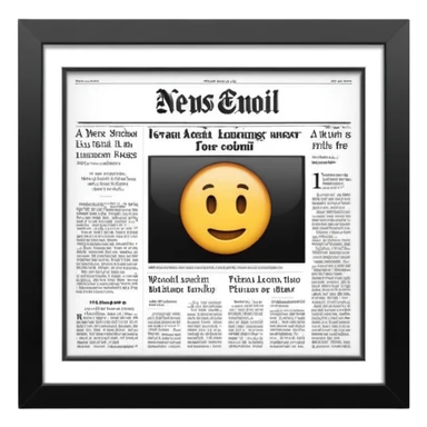 News article of government  sticker