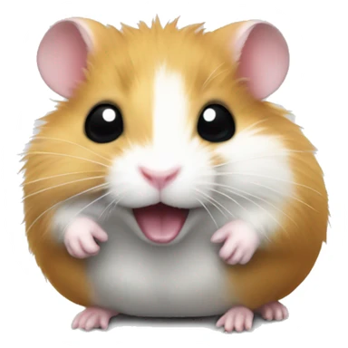 Hamster on Mitsubishi lancer black  sticker