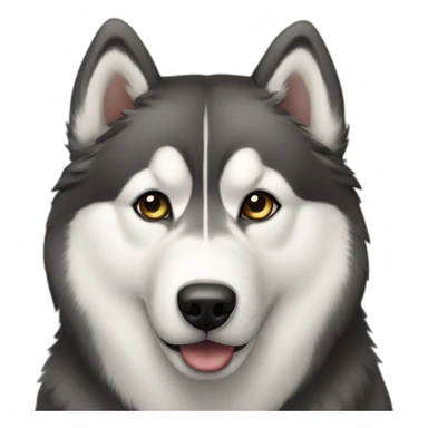 Alaskan malamute sticker