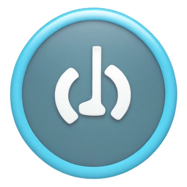 Light Blue circle with white tick inside sticker