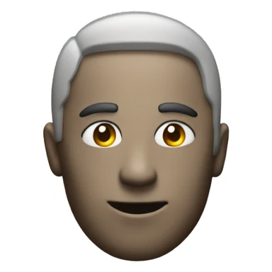  A emoji with the a peace sign and side eye sticker