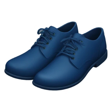 dark blue men's shoes sticker