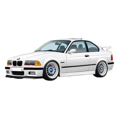 BMW E36 Coupe  sticker