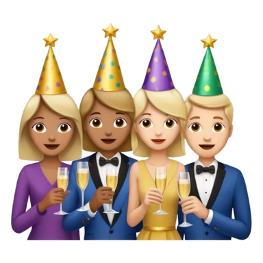 party very hard sticker