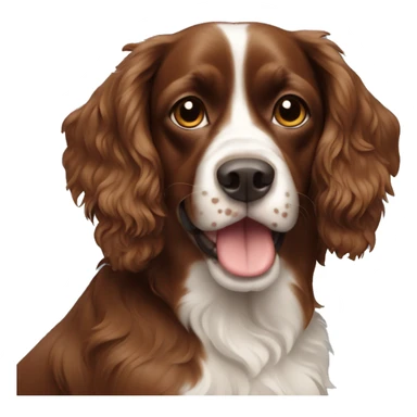 french britanny spaniel dog sticker