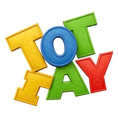 Toy Story Logo in Welsh Dub sticker
