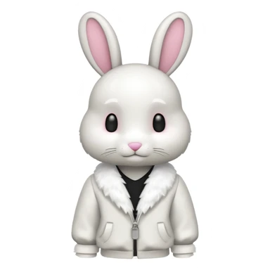 Make a bunny with classic roblox sticker