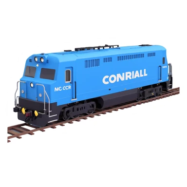 Conrail electric boxy locomotive sticker