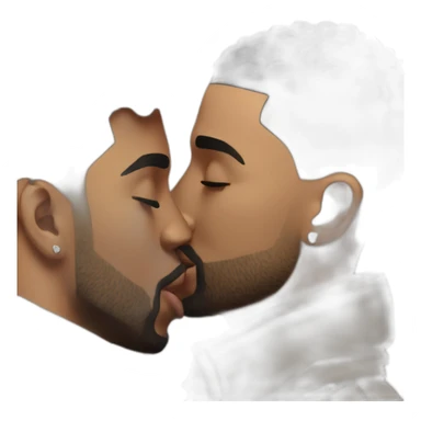 drake kissing 21 savage sticker