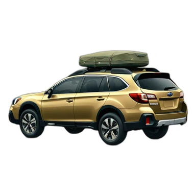 Subaru Outback wilderness sticker