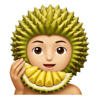 Lagi makan durianShark with a top hat sticker