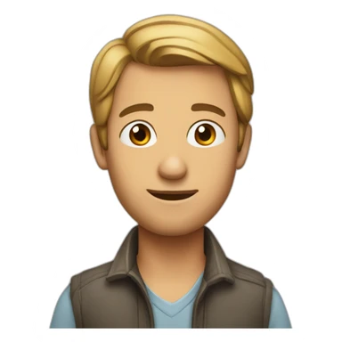 Marty macfly  sticker