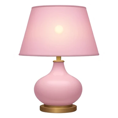 Lâmpada pastel pink sticker