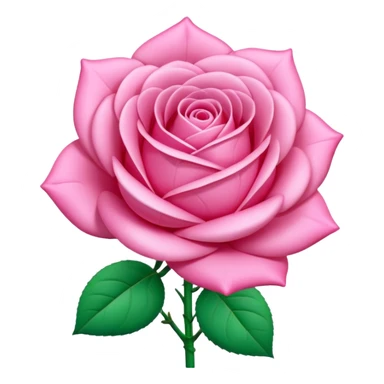 A 3D cartoon rose-pink spectacle with  and soft reflections,., negaive: characters. sticker