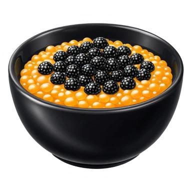Caviar en un cuenco  sticker