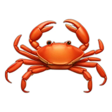 crab memo sticker
