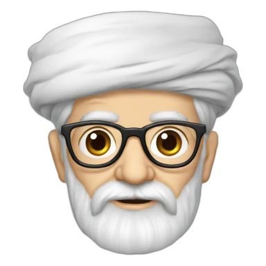 ayatollah khamenei with the pou on head sticker