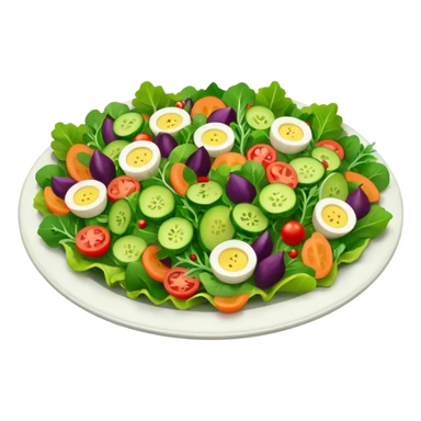healthy salad sticker