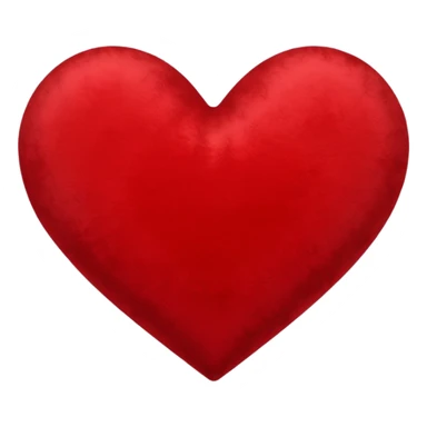 heart with a velvet heart pattern sticker