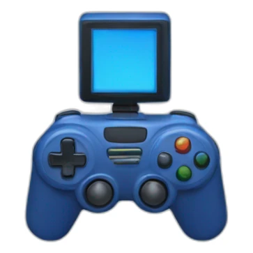 blue-gaming-control sticker