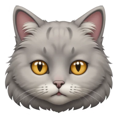 sad cat sticker