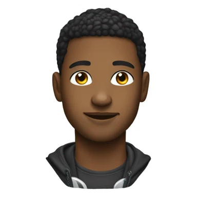 a young man DJ who inspires people sticker